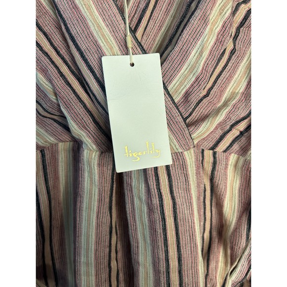 Women's TigerLily Striped Sleeveless Jumpsuit. SZ 2. Read Description! - Picture 4 of 7